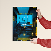 Nissan Skyline R34 – JDM Icon Poster